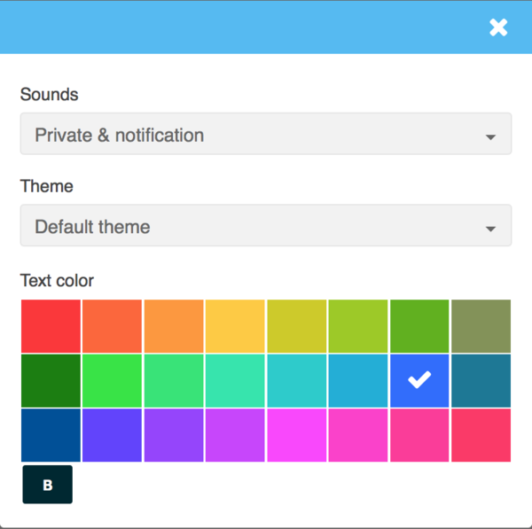 How to change the font color? Kids Chat Blog