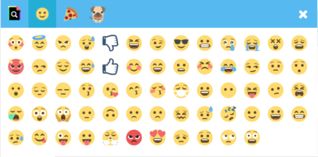 emoticons for chat rooms about books